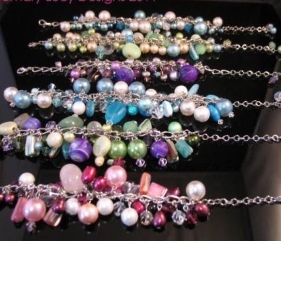 Lavender bubble bracelet© necklace 3 in 1 - Picture 5 of 8